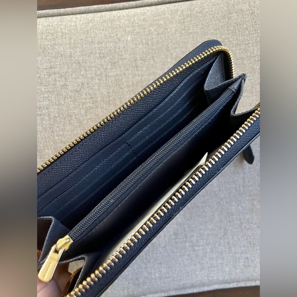 NWT！2 PCS COACH BENNETT SATCHEL BAG WITH BUFFALO PLAID（F66930）➕LONG ZIP WALLET - Picture 12 of 13